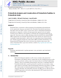 Cover page: Proteoform Analysis and Construction of Proteoform Families in Proteoform Suite