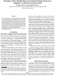 Cover page: The impact of Inter Stimulus Interval on Semantic Priming: hysteresis or adaptation? A SOM neural network model