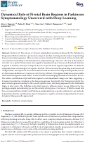 Cover page: Dynamical Role of Pivotal Brain Regions in Parkinson Symptomatology Uncovered with Deep Learning
