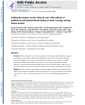 Cover page: Putting the brakes on the “drive to eat”: Pilot effects of naltrexone and reward-based eating on food cravings among obese women