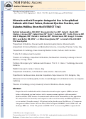 Cover page: Mineralocorticoid Receptor Antagonist Use in Hospitalized Patients With Heart Failure, Reduced Ejection Fraction, and Diabetes Mellitus (from the EVEREST Trial)