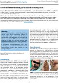 Cover page: Severe disseminated paracoccidioidomycosis