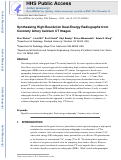 Cover page: Synthesizing High-Resolution Dual-Energy Radiographs from Coronary Artery Calcium CT Images.