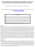 Cover page: Gas Flow Tightly Coupled to Elastoplastic Geomechanics for Tight- andShale-Gas Reservoirs: Material Failure and Enhanced Permeability