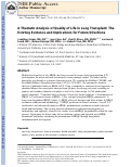 Cover page: A Thematic Analysis of Quality of Life in Lung Transplant: The Existing Evidence and Implications for Future Directions