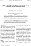 Cover page: LMODEL: A Satellite Precipitation Methodology Using Cloud Development Modeling. Part I: Algorithm Construction and Calibration