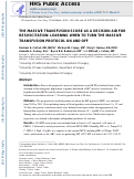 Cover page: The Massive Transfusion Score as a decision aid for resuscitation