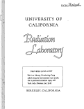 Cover page: A MAGNETOMETER FOR MEASURING FIELDS TO 300 GAUSS