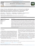 Cover page: Histone H3 lysine-trimethylation markers are decreased by recombinant methioninase and increased by methotrexate at concentrations which inhibit methionine-addicted osteosarcoma cell proliferation