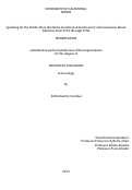 Cover page: Speaking for the Public: How the Media Constructed Controversy and Consensus About Abortion from 1972 through 1994