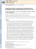 Cover page: Pivotal role of MUC1 glycosylation by cigarette smoke in modulating disruption of airway adherens junctions in vitro