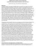 Cover page: Engaging women in computer science and engineering: Insights from a national study of undergraduate research experiences