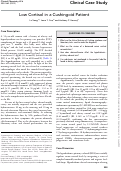 Cover page: Low Cortisol in a Cushingoid Patient.