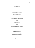 Cover page: The History of Predicative Possession in Slavic: Internal Development vs. Language Contact