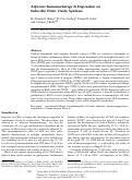 Cover page: Adjuvant Immunotherapy Is Dependent on Inducible Nitric Oxide Synthase