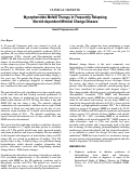 Cover page: Mycophenolate Mofetil Therapy in Frequently Relapsing  Steroid-dependent Minimal Change Disease