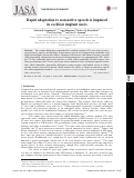 Cover page: Rapid adaptation to non-native speech is impaired in cochlear implant users.