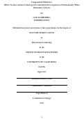 Cover page: Compounded Whiteness: White Teacher Antiracist Ideological Commitment Development in Predominantly White Elementary Schools