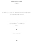 Cover page: Quantitative analysis of phylogenetic informativeness, signal and noise in ultraconserved elements within Percomorpha and Neoaves