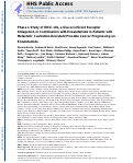 Cover page: Phase I Study of ORIC-101, a Glucocorticoid Receptor Antagonist, in Combination with Enzalutamide in Patients with Metastatic Castration-resistant Prostate Cancer Progressing on Enzalutamide.