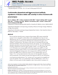 Cover page: Conformation-dependent anti-Aβ monoclonal antibody signatures of disease status and severity in urine of women with preeclampsia.