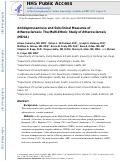 Cover page: Antidepressant Use and Subclinical Measures of Atherosclerosis