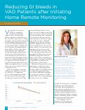 Cover page: Reducing GI Bleeds in VAD Patients after Initiating Home Remote Monitoring