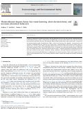 Cover page: Thiamethoxam impairs honey bee visual learning, alters decision times, and increases abnormal behaviors