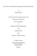 Cover page: The Dynamics of Flexible Risers Transporting Fluids in Subsea Environments