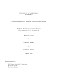 Cover page: Pen-Based Interfaces for Intelligent Statics Tutoring Systems