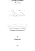 Cover page: Reading Ceremonies in the Hebrew Bible: Ideologies of Textual Authority in Joshua 8, 2 Kings 22-23, and Nehemiah 8