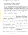 Cover page: Molecular Basis of pH and Ca2+ Regulation of Aquaporin Water Permeability