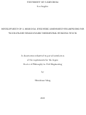 Cover page: Development of a Regional Wind Risk Assessment Framework for Wood-frame Single-family Residential Building Stock