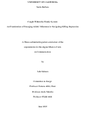 Cover page: Caught Within the Family System: An Examination of Emerging Adults’ Dilemmas in Navigating Sibling Depression