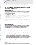 Cover page: The Physical and the Emotional: Case Report, Mixed-Methods Development, and Discussion.