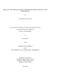 Cover page: Essays on the Microeconomics of Financial Market Structure and Performance