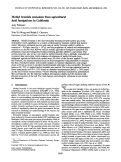 Cover page: Methyl bromide emissions from agricultural field fumigations in California