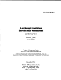 Cover page: A Joint Household Travel Distance Generation and Car Ownership Model