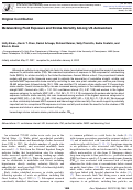 Cover page: Metalworking Fluid Exposure and Stroke Mortality Among US Autoworkers.