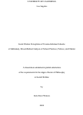 Cover page: Social Worker Perceptions of Trauma-Informed Schools: A Multistudy, Mixed-Method Analysis of School Practices, Policies, and Climate