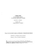 Cover page: A Working Outline for Cost-Benefit Analysis of Vocational Rehabilitation Programs