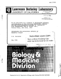 Cover page: MECHANISMS FOR BIOLOGICAL EFFECTS OF MAGNETIC FIELDS