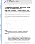 Cover page: A review of drugs in development for the personalized treatment of head and neck squamous cell carcinoma