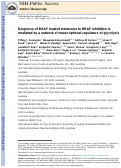 Cover page: Response of BRAF-Mutant Melanoma to BRAF Inhibition Is Mediated by a Network of Transcriptional Regulators of Glycolysis