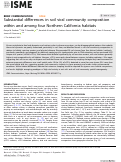 Cover page: Substantial differences in soil viral community composition within and among four Northern California habitats