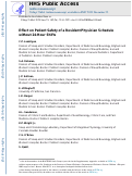 Cover page: Effect on Patient Safety of a Resident Physician Schedule without 24-Hour Shifts