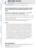 Cover page: Borrelia burgdorferi Infection-Induced Persistent IgM Secretion Controls Bacteremia, but Not Bacterial Dissemination or Tissue Burden.