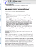 Cover page: DNA methylation analysis is used to identify novel genetic loci associated with circulating fibrinogen levels in blood.