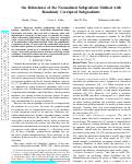 Cover page: On Robustness of the Normalized Subgradient Method with randomly Corrupted Subgradients