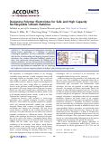 Cover page: Designing Polymer Electrolytes for Safe and High Capacity Rechargeable Lithium Batteries